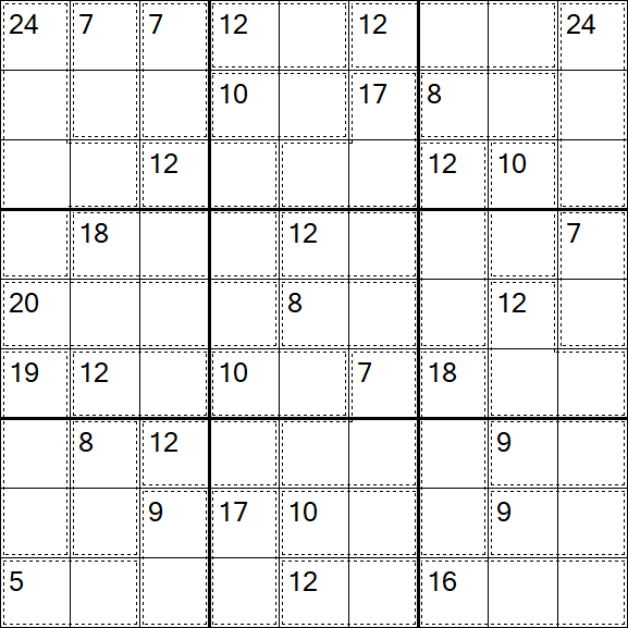 Killer Sudoku - Medium