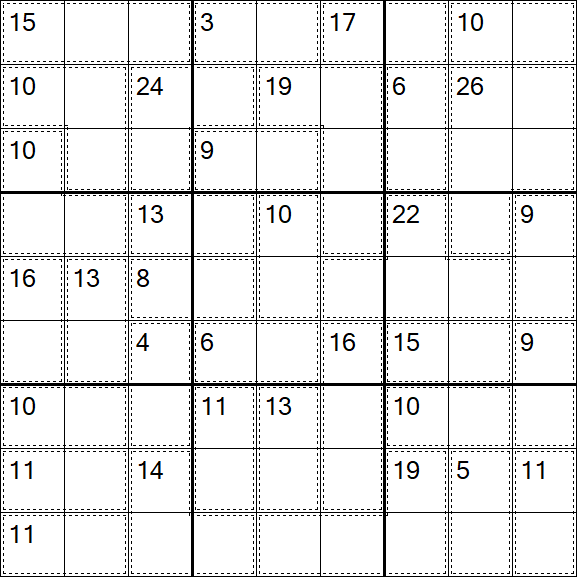 Killer Sudoku - Medium