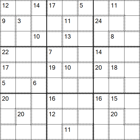 Killer Sudoku - Medium