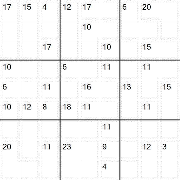Killer Sudoku - Medium