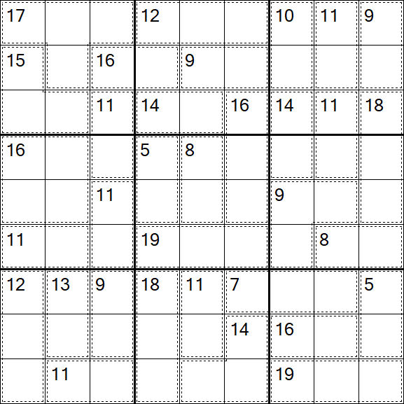 Killer Sudoku - Medium
