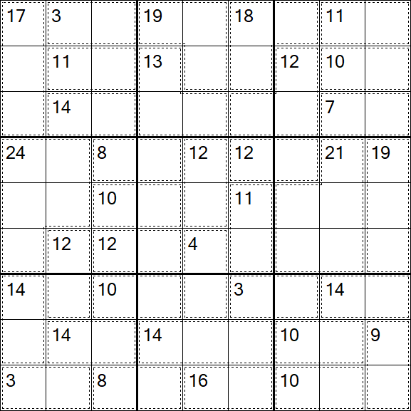 Killer Sudoku - Medium