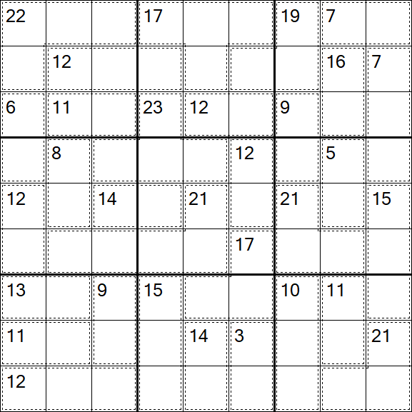Killer Sudoku - Medium