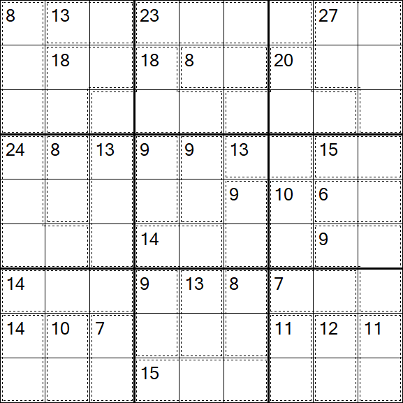 Killer Sudoku - Medium