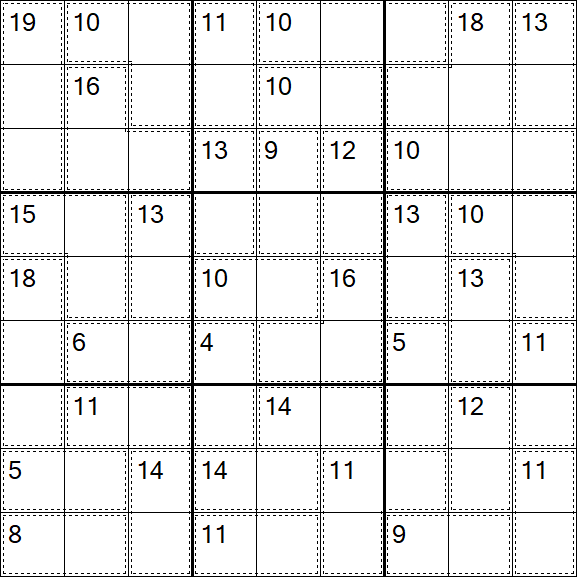 Killer Sudoku - Medium