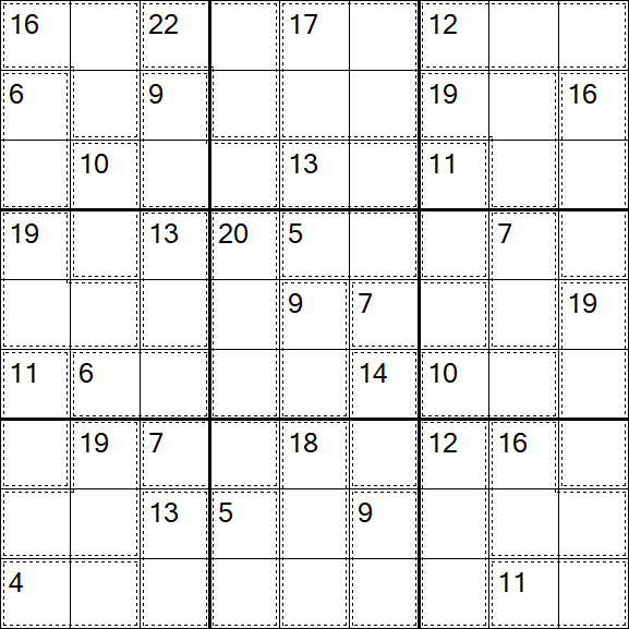 Killer Sudoku - Mittel
