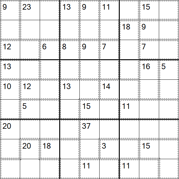 Killer Sudoku - Mittel