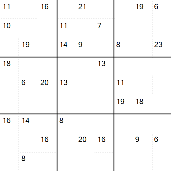 Killer Sudoku - Medium