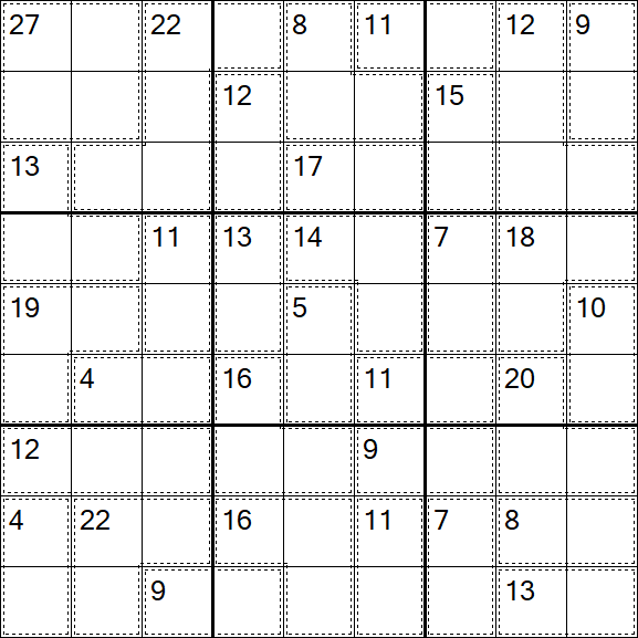 Killer Sudoku - Mittel