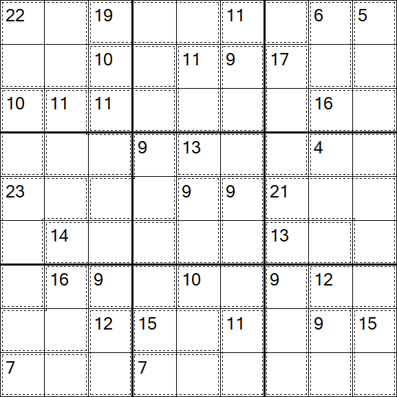 Killer Sudoku - Mittel