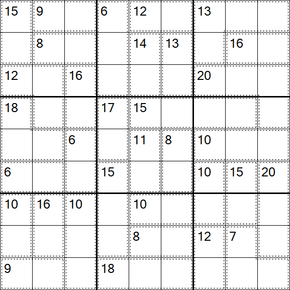 Killer Sudoku - Mittel