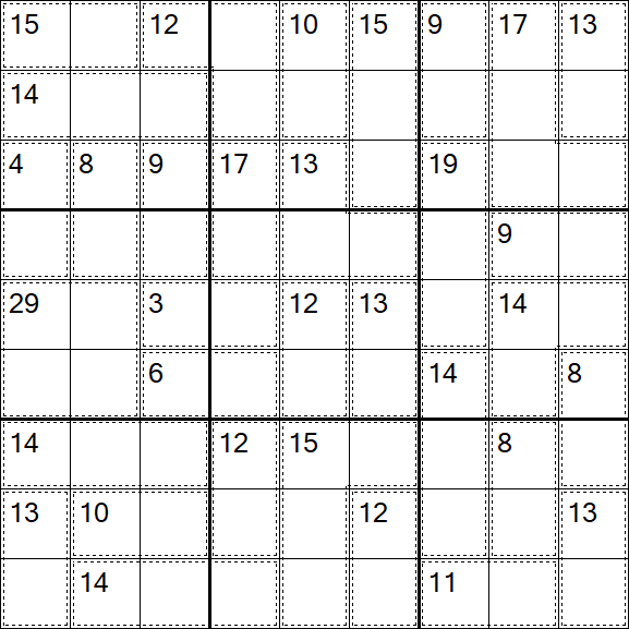 Killer Sudoku - Mittel