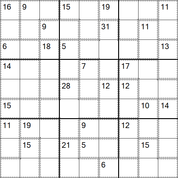 Killer Sudoku - Mittel