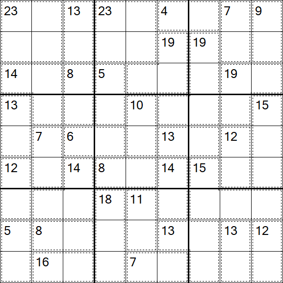 Killer Sudoku - Medium