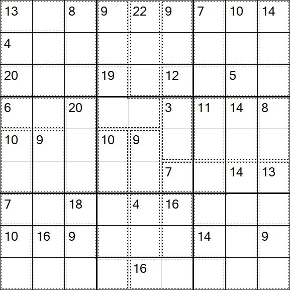 Killer Sudoku - Mittel