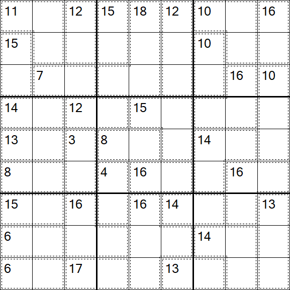 Killer Sudoku - Mittel