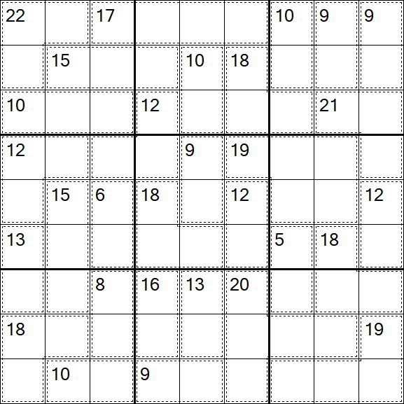 Killer Sudoku - Mittel