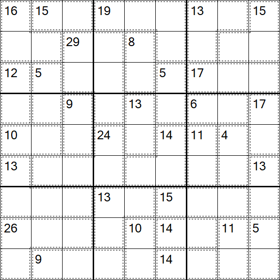 Killer Sudoku - Mittel
