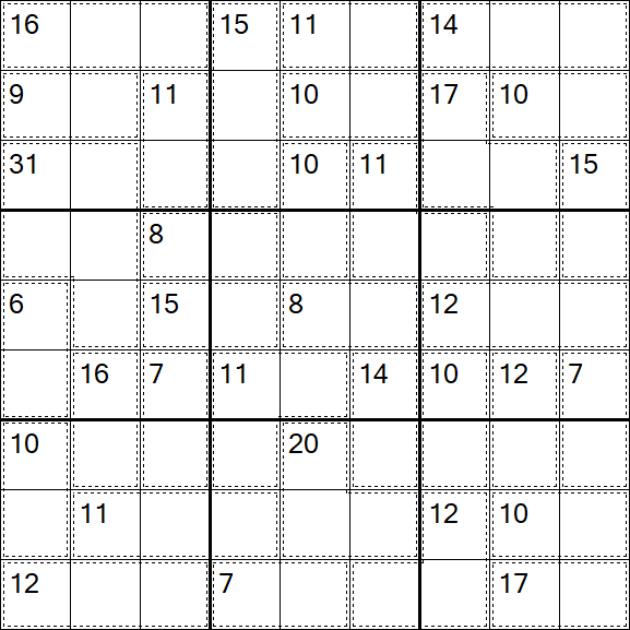 Killer Sudoku - Mittel