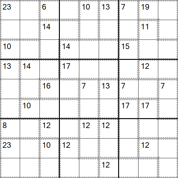 Killer Sudoku - Mittel