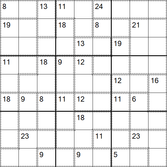 Killer Sudoku - Medium