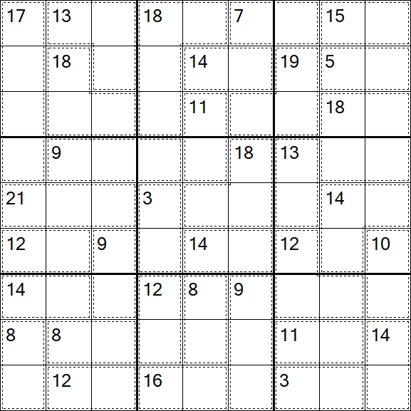 Killer Sudoku - Mittel