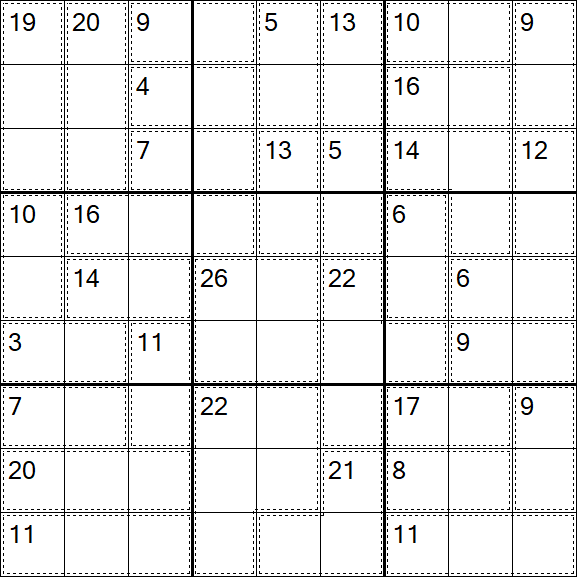Killer Sudoku - Mittel