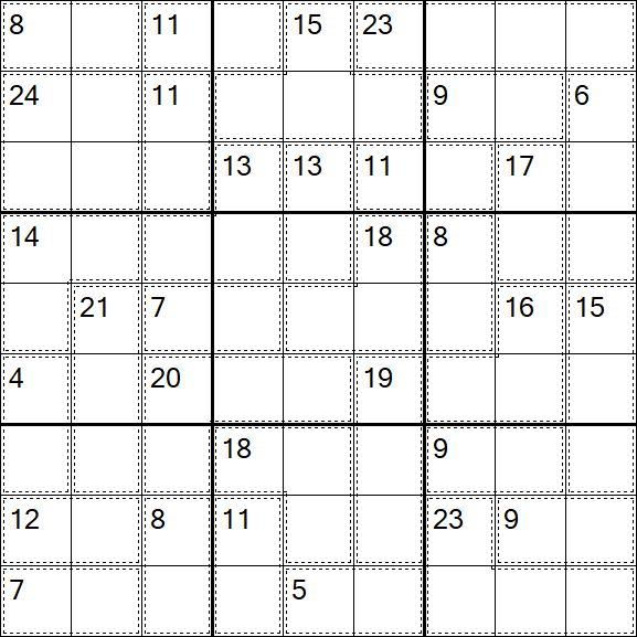 Killer Sudoku - Medium
