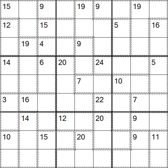 Killer Sudoku - Mittel