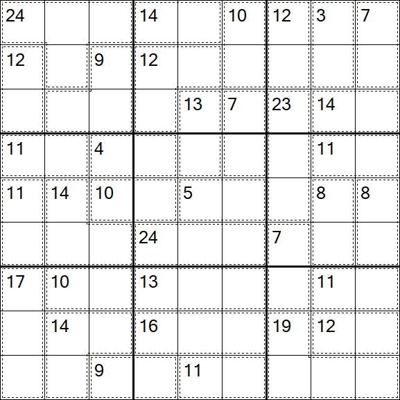 Killer Sudoku - Medium