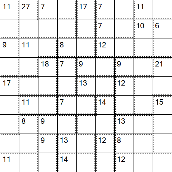 Killer Sudoku - Medium