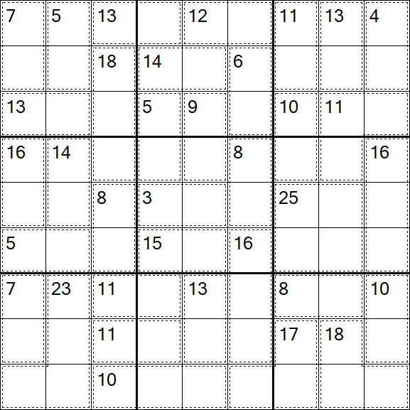 Killer Sudoku - Medium