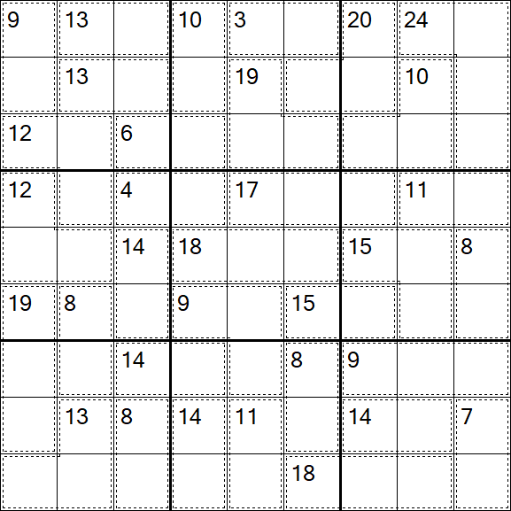 Killer Sudoku - Medium