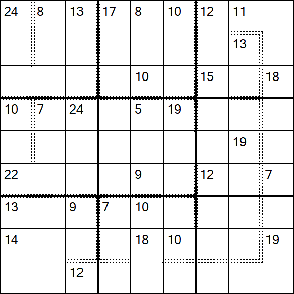 Killer Sudoku - Medium