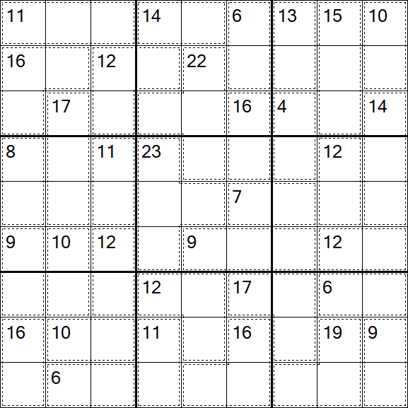 Killer Sudoku - Medium