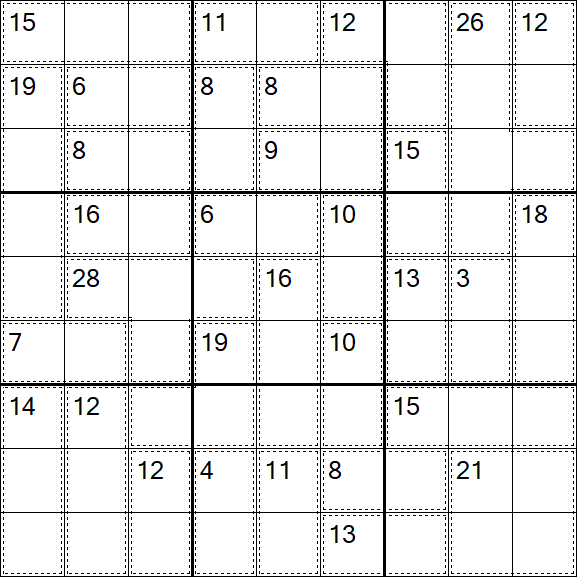 Killer Sudoku - Medium