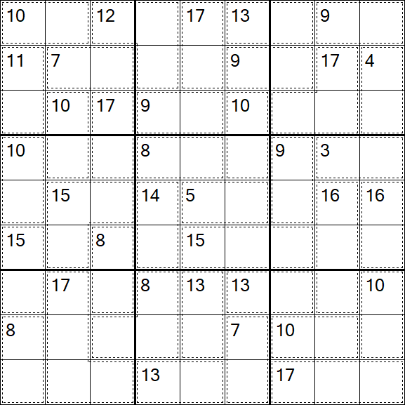 Killer Sudoku - Medium