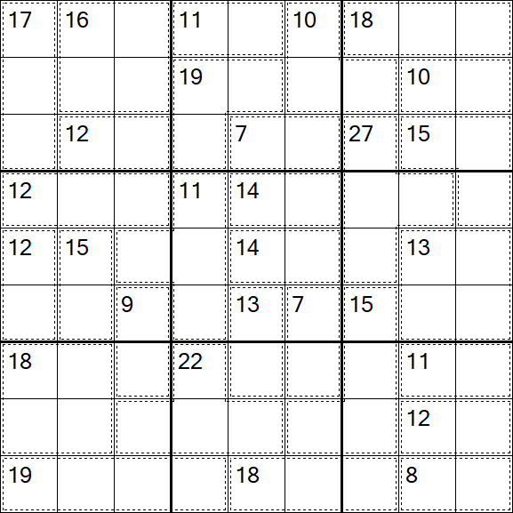 Killer Sudoku - Medium