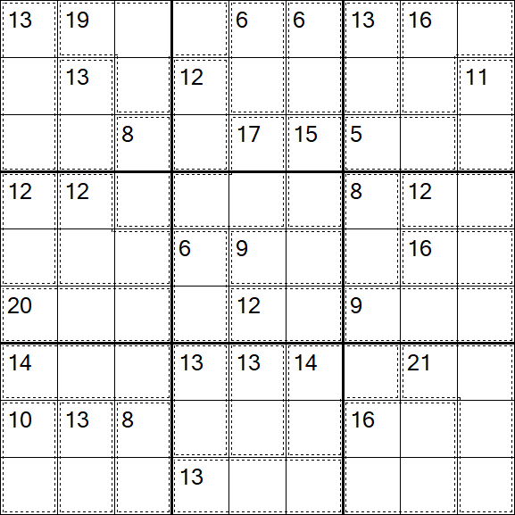 Killer Sudoku - Medium