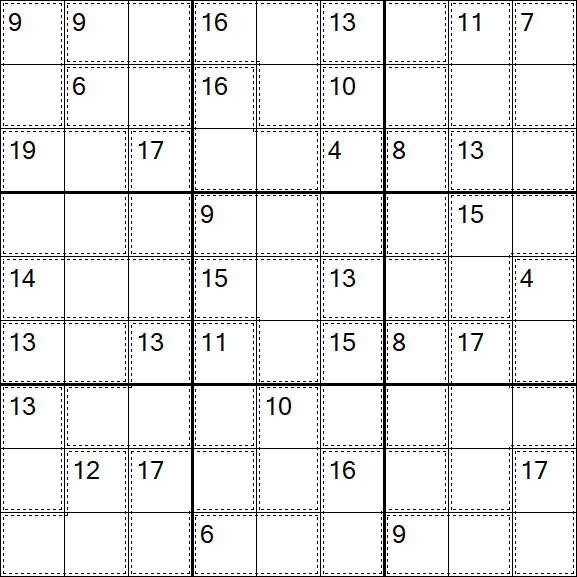 Killer Sudoku - Medium