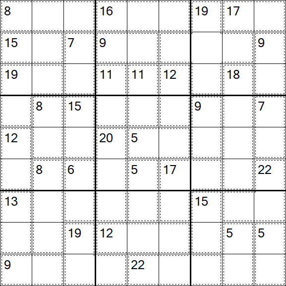 Killer Sudoku - Medium
