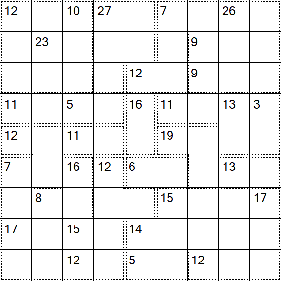 Killer Sudoku - Medium
