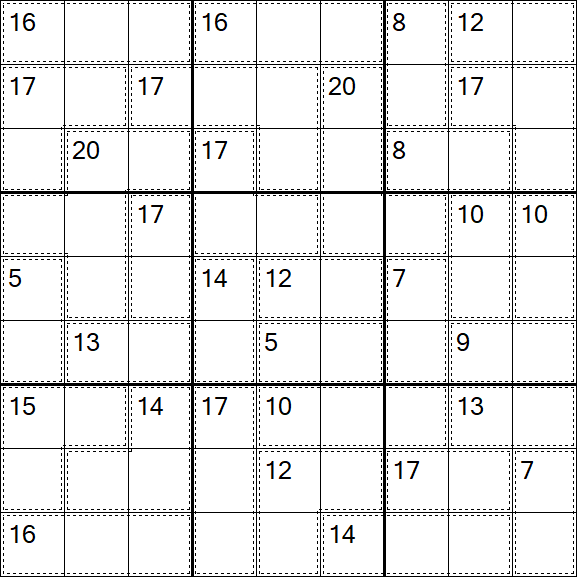 Killer Sudoku - Medium