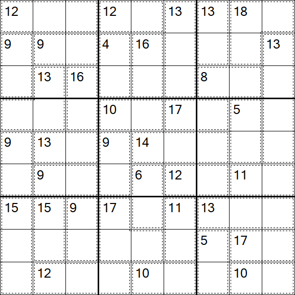 Killer Sudoku - Medium