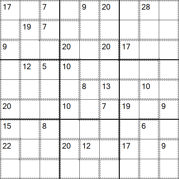 Killer Sudoku - Medium