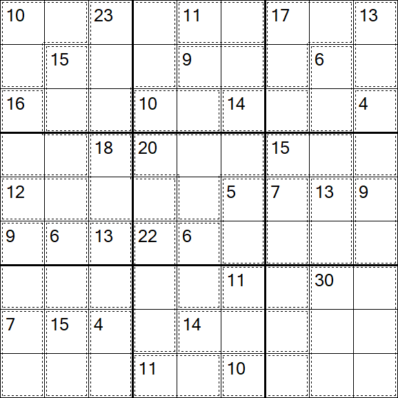 Killer Sudoku - Medium