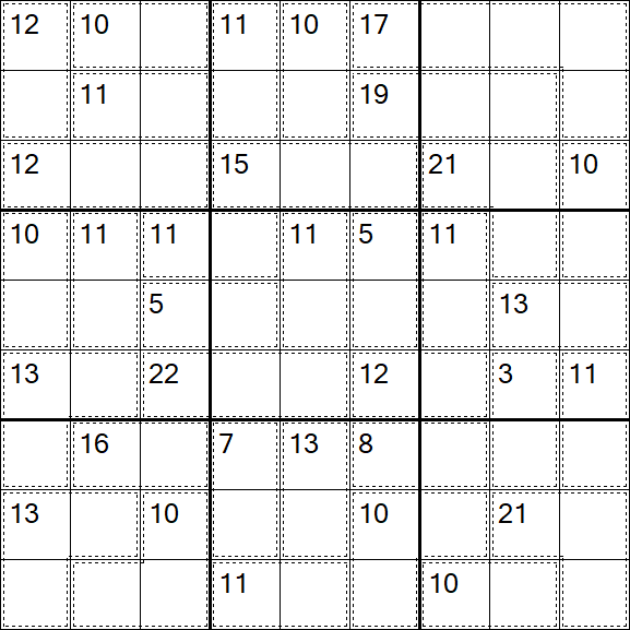 Killer Sudoku - Medium
