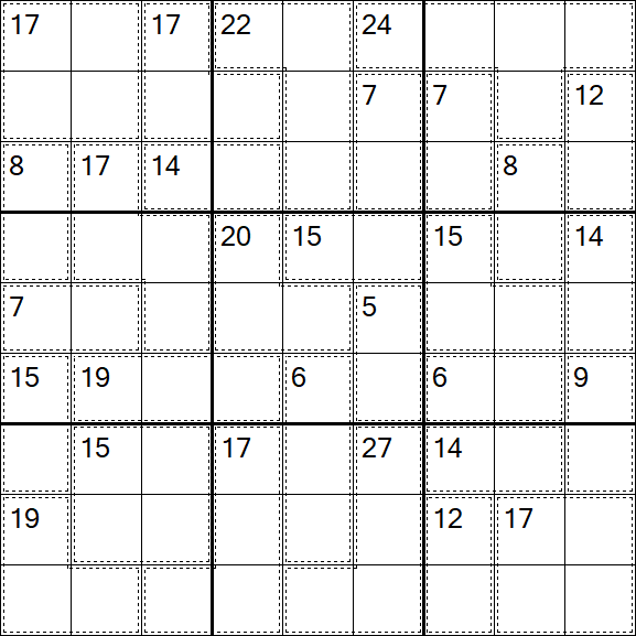 Killer Sudoku - Medium