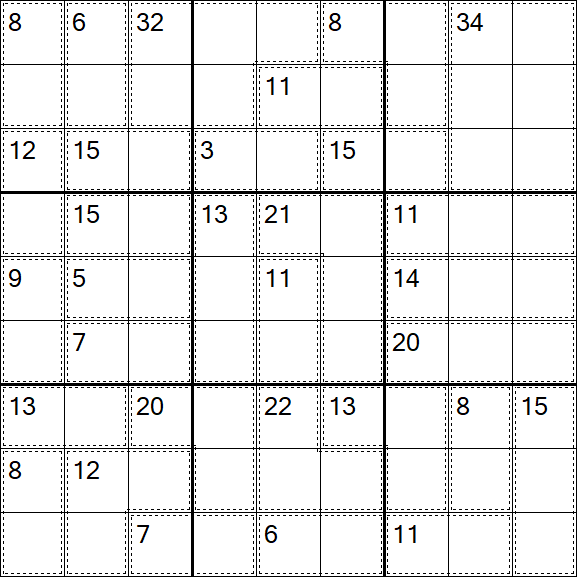 Killer Sudoku - Medium