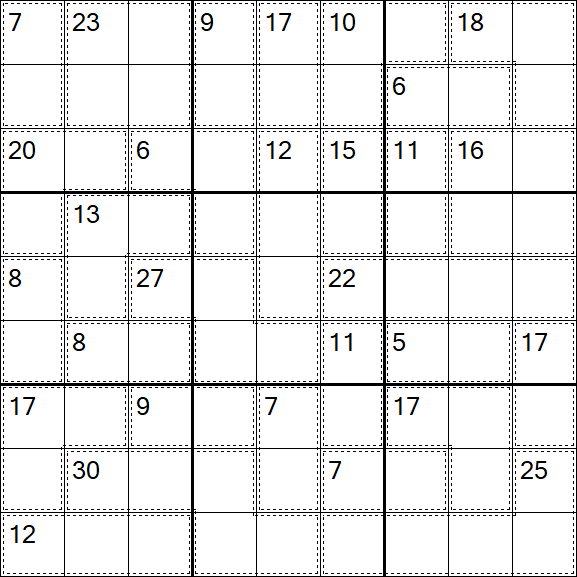 Killer Sudoku - Medium